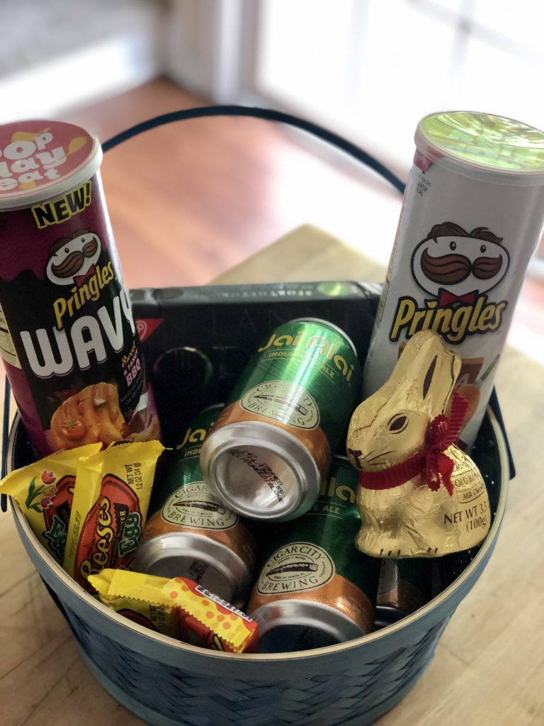 easter basket for my boyfriend